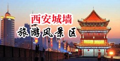 男插女逼网站视频中国陕西-西安城墙旅游风景区